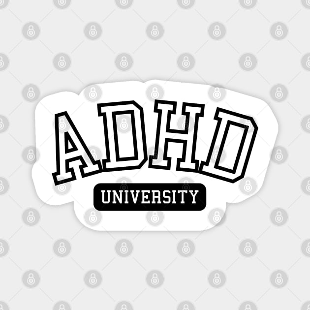 ADHD University Magnet by Empathic Brands