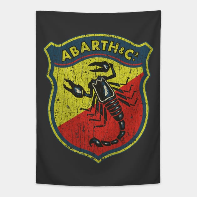 Abarth & Co. Shield 1954 Tapestry by JCD666