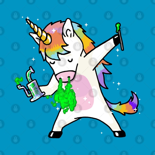 Dabbing Unicorn Dabbing by jonah block