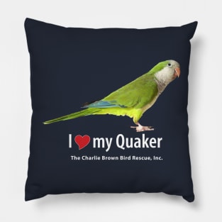 CB Quaker Parakeet Pillow