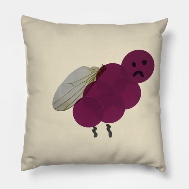 Depressed Bug Pillow by LIFETIME