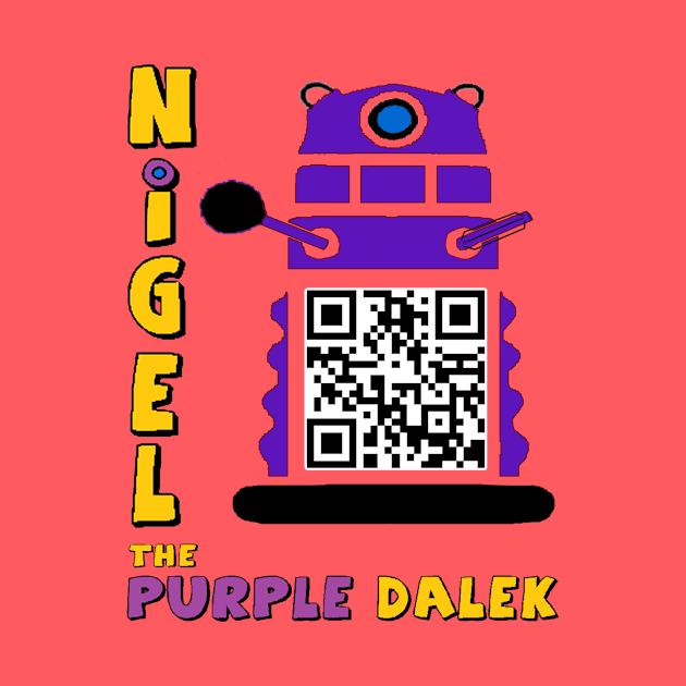 Nigel the Purple Dalek by cheese_merchant