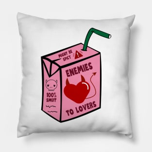 Enemies to lovers trope juicebox Pillow