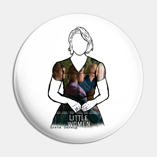 Greta Gerwig, Director of Little Women Pin by Youre-So-Punny
