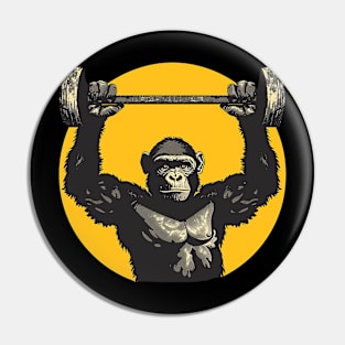 monkey at gym Pin