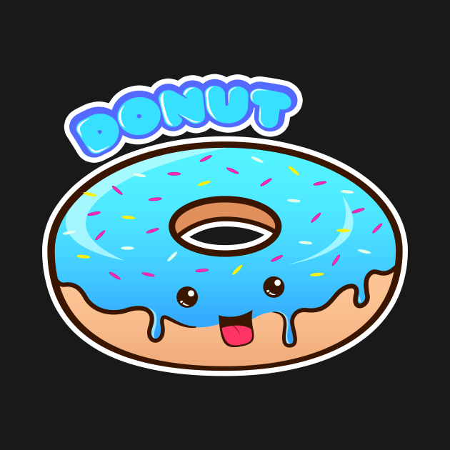 Blue Donut by Camu