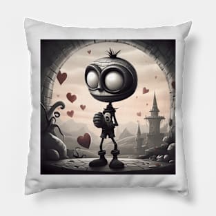 1920s Cuphead Love Pillow