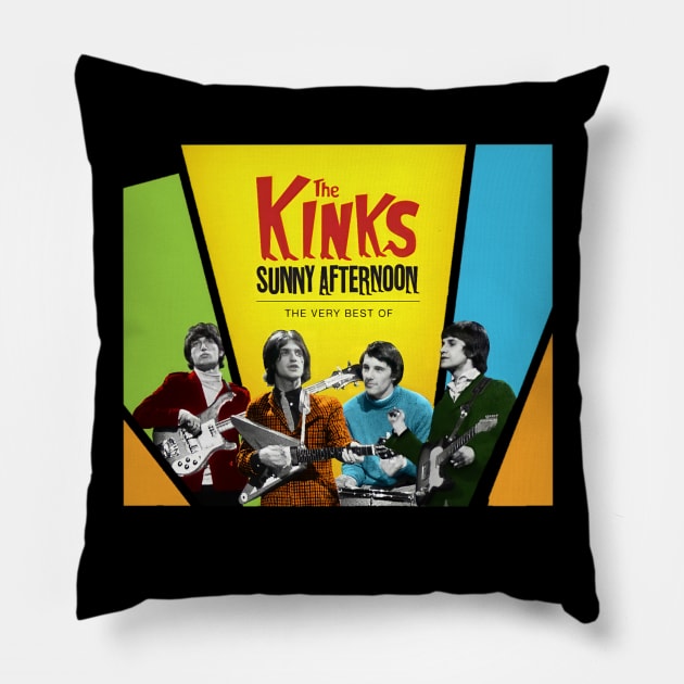 the kinks Pillow by tokentit