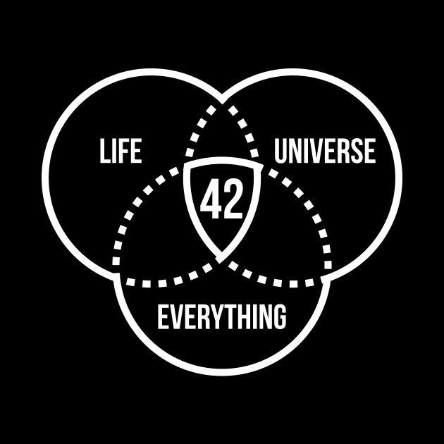 42 Answer To Life Universe Everything by RedYolk