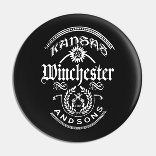 Winchester And Sons (white version) Pin