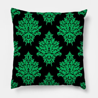 Green Pattern Design Pillow