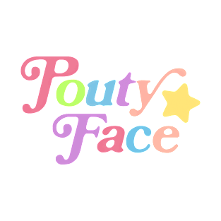 Pouty Face Rainbow T-Shirt