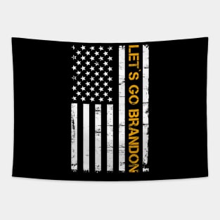 LET`S GO BRANDON US FLAG Tapestry