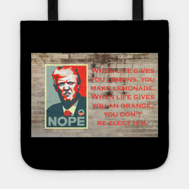 A Funny Quote About Donald Trump Re Election 2020 Us Elections 2020 Election Tragetasche Teepublic De