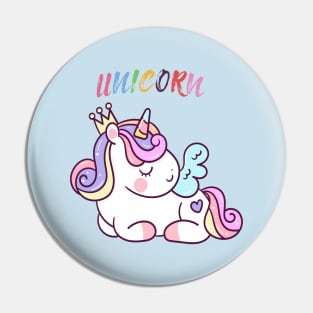 Unicorn Lover Pin