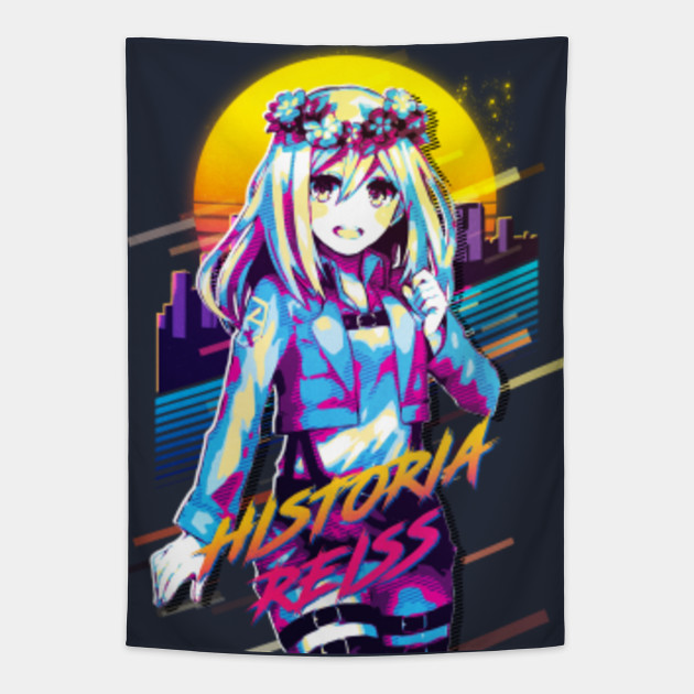 Attack On Titan Historia Reiss Attack On Titan Tapisserie Teepublic Fr Historia reiss (ヒストリア・レイス hisutoria reisu?) is the current queen of the walls. attack on titan historia reiss
