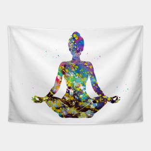 Yoga meditation Tapestry