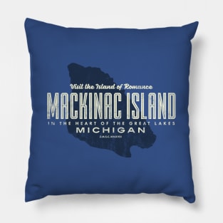 Mackinac Island Michigan - The Island of Romance Pillow