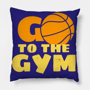 Go To The Gym Pillow