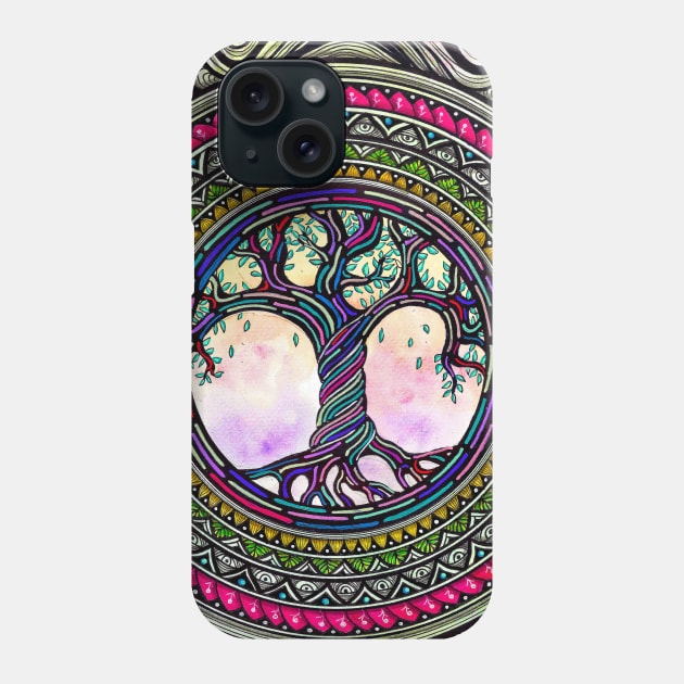 Tree of Life Mandala Phone Case by asiancoffeegirl