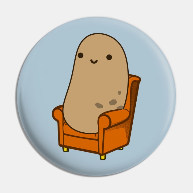 Cute Couch Potato Pin by Daytone