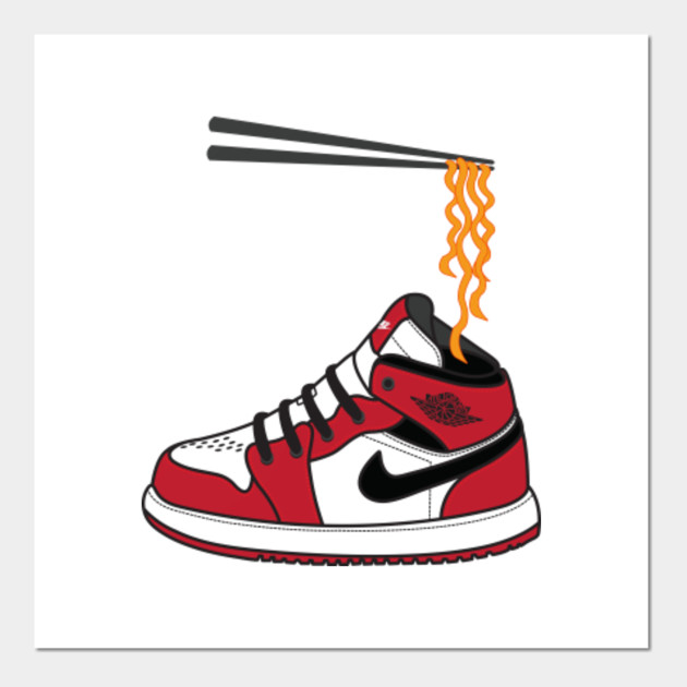 nike air jordan sneaker poster