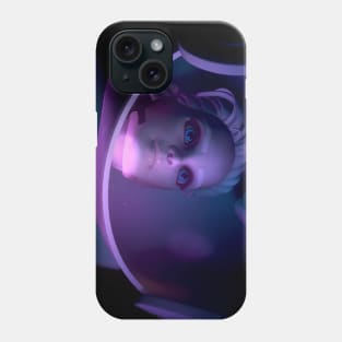 girl in space Phone Case