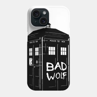 Dr Who - Bad Wolf Phone Case