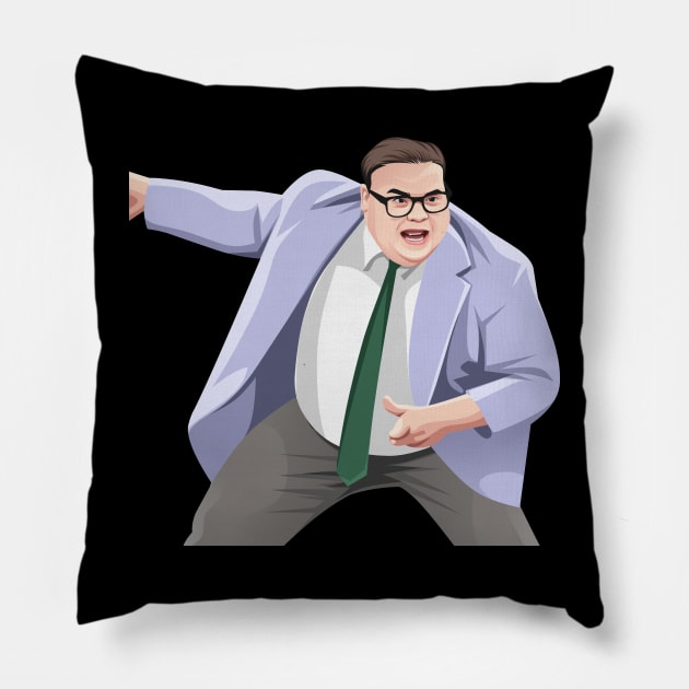 Chris Foley - Hilarious Vector Pillow by WaltTheAdobeGuy