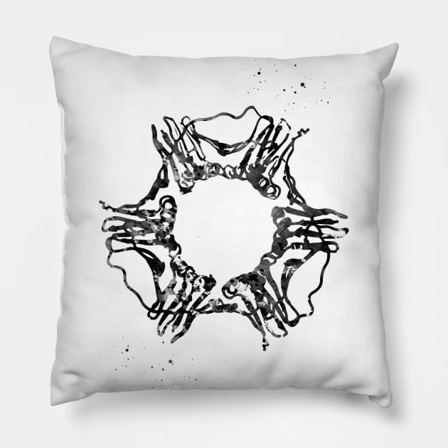 Proliferating cell Pillow by erzebeth