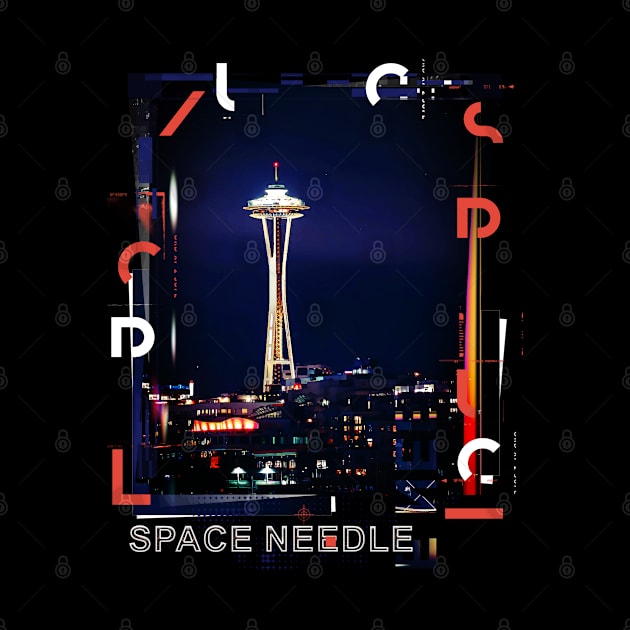 Space Needle Seattle Washington by remixer2020