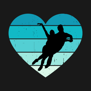 I Love Ice Dancing Winter Sports Ice Skating T-Shirt