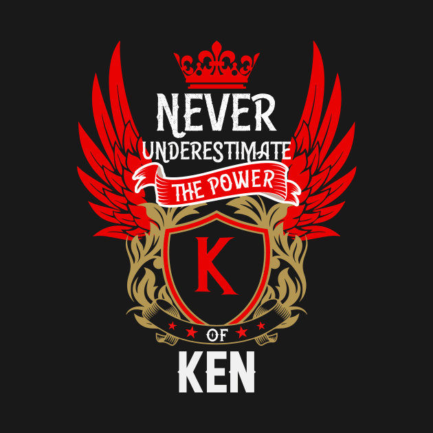 Never Underestimate The Power Ken | Ken First Name, Ken Family Name, Ken Surname by TuckerMcclainKNVUu