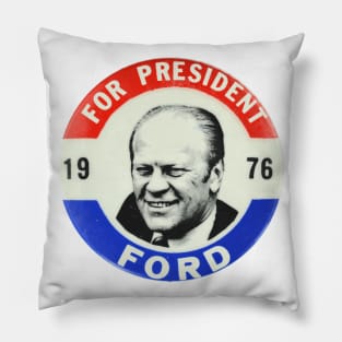 Gerald Ford 1976 Presidential Campaign Button Pillow