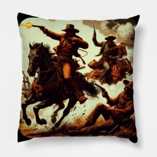 Western Era - Gunfight #6 Pillow