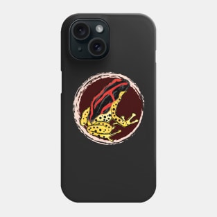 Artwork of a Poison Dart Frog VIII Phone Case