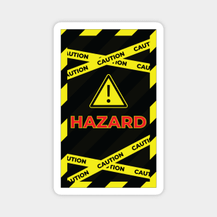 HAZARD-CAUTION Magnet