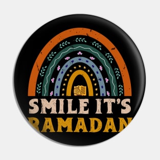 Smile its Ramadan - Muslim Eid Mubarak Islamic Ramadan Pin