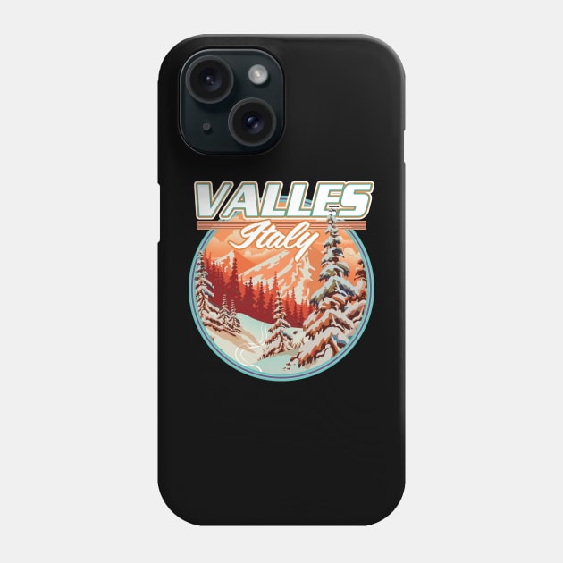 Valles Italy Logo Phone Case by nickemporium1