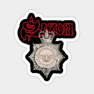 Saxon Strong Arm Of The Law Magnet