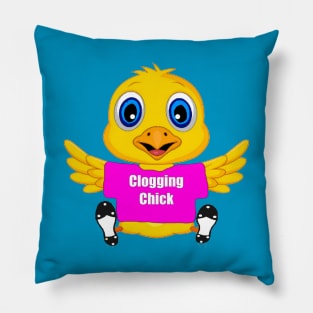 Clog Chick Pillow