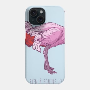 Pink ostrich Phone Case