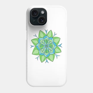 Green Abstract Phone Case