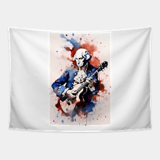 George Washington Shredding Tapestry