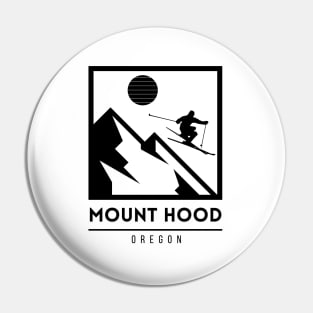 Mount Hood Oregon United States Ski Pin
