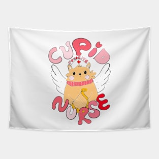 Cupid Favorite Nurse, Valentine Nurse Tapestry