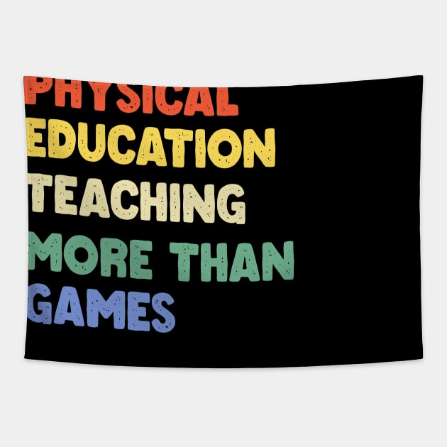 Physical Education Phys Edu Teacher PE Tapestry by GloriaArts⭐⭐⭐⭐⭐