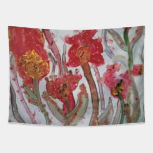 martian blooms Tapestry