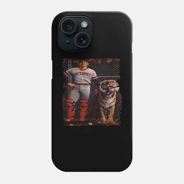 Lance Parrish in Detroit Tigers Phone Case by TiiAR MANEH99 