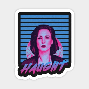 Retro 80s Nicole Haught - Wynonna Earp Magnet